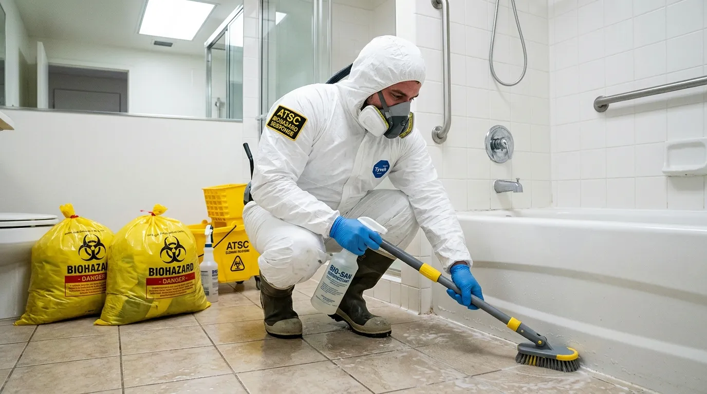 Decontamination equipment deployed for Blood Cleanup in White Horse